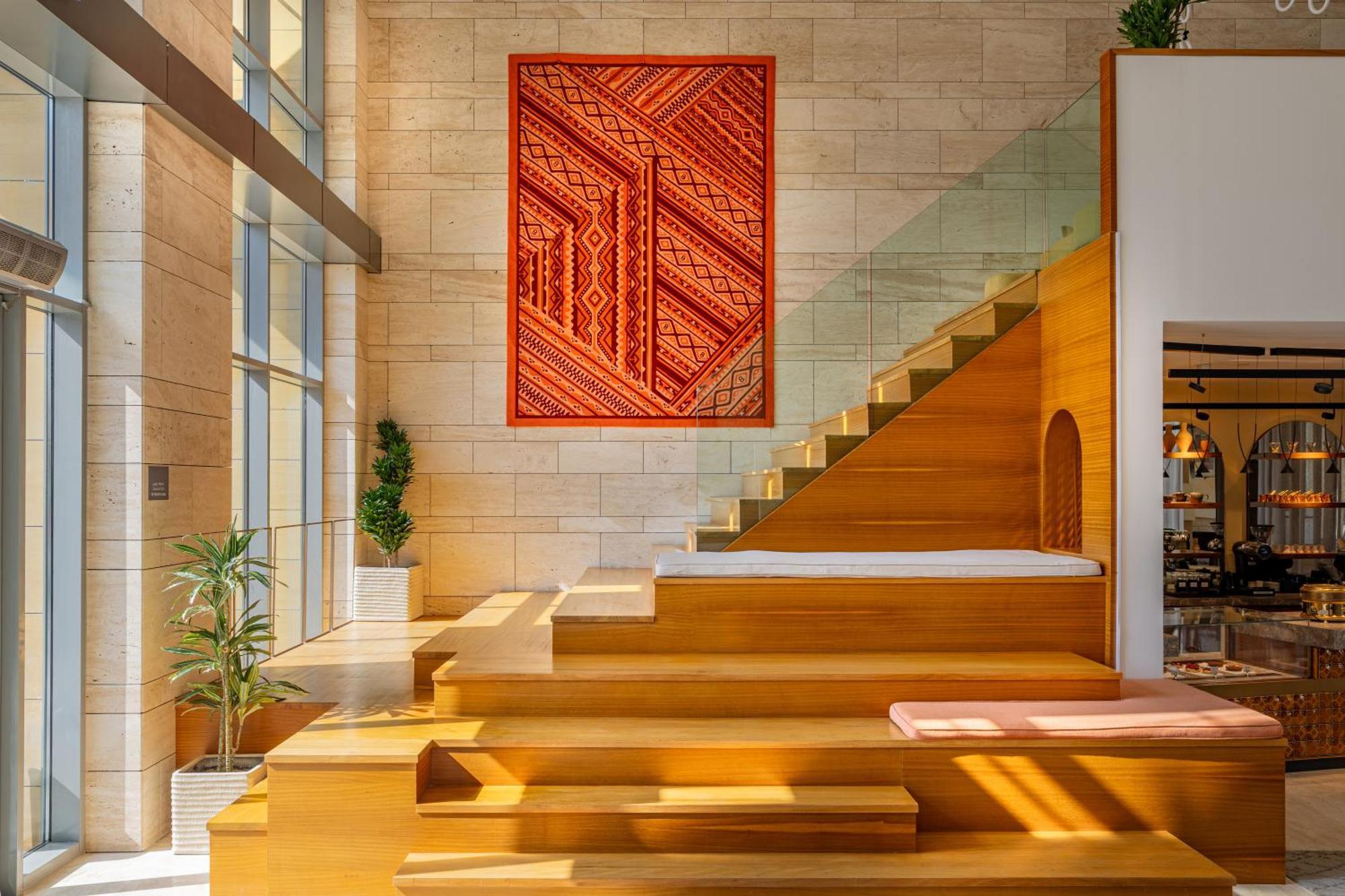 Shirvan Hotel City Yard Yidda Exterior foto Interior of the hotel
